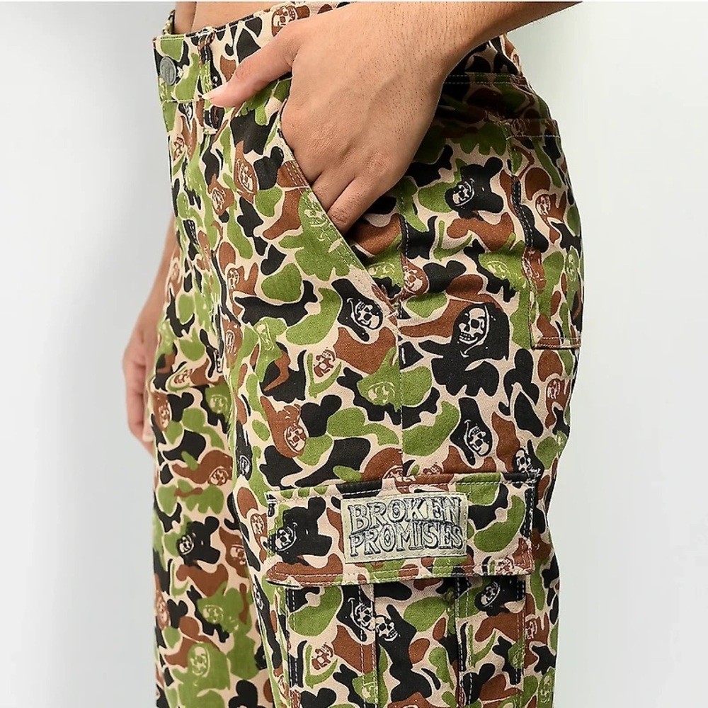 Broken Promises Reaper Camo Cargo Pants